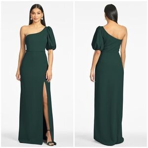 SACHIN + BABI Nadia Gown In Emerald